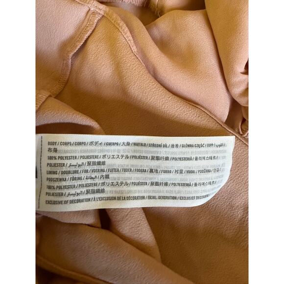 Abercrombie & Fitch Light Pink Cut out Dress - Picture 4 of 7